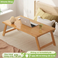 AI Bàn học gấp gọn bàn máy tính Aihome Shop bàn gỗ Nhật bàn đa năng động ngồi giường ngồi bệt b