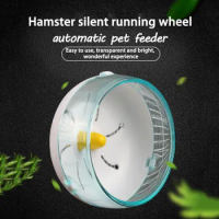 Sports Accessories For Small Animal Pet Toy Silent Hamster Exercise Wheel Quiet Spinner Guinea Pig Running Round Wheels Cage