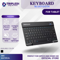 TRIPLEDI Keyboard Bluetooth Wireless 8 10 12 Inch Rechargerable ABS For iPad Samsung Tablet MatePad 