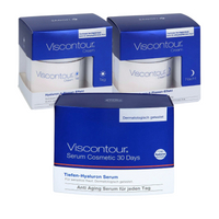德國 Viscontour 維詩朵 賽諾菲晚霜/日霜玻尿酸 水潤精華 50ml/30支入 附發票【心心哈德】現貨 全館499超取免運｜全場下殺★滿額再享折扣