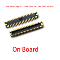 ขั้วต่อหน้าจอแสดงผล LCD, สำหรับ Samsung Galaxy J4+ 2018 J415 Core J410 J4 Plus บนกระดานตรรกะ, ส่วนทด