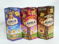 Laris !! BISKOTTO KOSLS Kukis Krim Aneka Rasa Bentuk Lucu Snack Cemilan Kesukaan Anak Keluarga 200gr