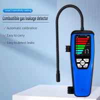 LD-600 Combustible Gas Leak Detector Halogen Gas Analyzer Refrigerant Leak Sniffer R134a CFCs HCFCs HFCs Gas Analyzer