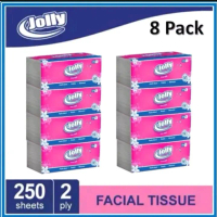 tissue jolly 250 x 8 -2000sheet tissue kering isi 8pcs