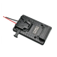 V Mount V lock D-tap BP Battery Mount Plate Power Adapter for Sony DSLR DV Video Camera