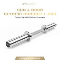 Atomcore Stick Dumbell Sun & Moon Olympic Dumbbell Bar 45 cm With Bearing