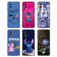 Funny Cartoon Lilo-Stitch Cute Silicone Phone Case For Oneplus 10 9 8 7 T Pro 1+ 8T Back Cover One Plus Nord 2 CE Ace 2V Fundas