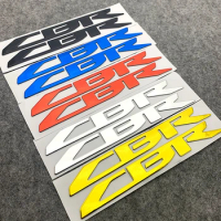 3D Soft Glue CBR Letter Logo Decal Motorcycle Fuel Tank Sticker For HONDA CBR650F 600RR 500R 300R 250R 1000RR 954RR