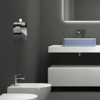 Waterproof and Antifogging Bathroom Vanity Mirror Can Hang Razor Razor Square Light Mirror Mirror Wall Sticker