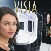 Smart Facial Skin Scanner Moisture Tester Visia 7 3D Facial Scanner with 360 Degree Auto Skin Analysis System Magic Mirror Salon