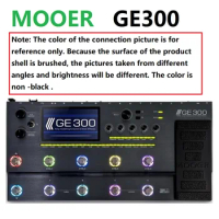 MOOER GE300 AMP Modelling Synth Multi-Effects Processor Guitar Pedal 108 Preamp Models 164 Effects Loop Recording (30 minutes)
