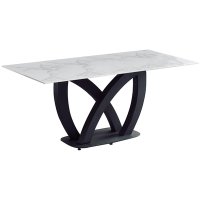 文創集 高格6尺高硬度岩板餐桌-180x80x75cm免組
