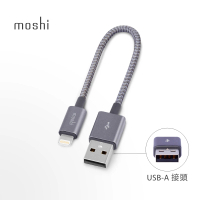 moshi Integra 強韌系列 Lightning To USB-A 充電線/傳輸線 編織線（0.25 M）(iPhone充電線)