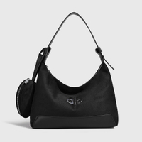 Trendy Alo Sport Handbag Side Water Bottle Pocket Portable School Shoulder Bag