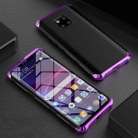 New Arrival Hybrid PC Element For Huawei Mate 20 Pro Metal Frame Bumper+Hard PC Back Mate20 Pro Mate 20 Matte Case Cover