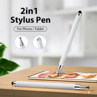 2 In 1 Stylus Pen For Iphone 15 Samsung Phone Android Cellphone Tablet For Ipad Air Universal Touch Pencil Drawing Screen Pencil