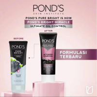 PONDS Pure White Deep Cleansing Facial Foam CHARCOAL 100g