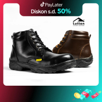 SEPATU SAFETY BOOT TALI IMT boots high pria  shoes  kerja  Besi Karet