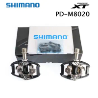 Shimano DEORE XT PD M8020 Pedal Mountain Bike Pedal Racing Class Self-Locking SPD Pedal with SH51 Cleats Bicycle Cycling Parts