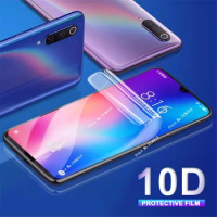 New 10D Hydrogel Film For Xiaomi Mi 9 9SE Mix 3 Screen Protector On Redmi 6 7 6A 5 6Pro Note 7 6 5 Pro HD Protective Not Glass
