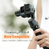 3-Axis Gimbal Stabilizer for GoPro 10/9/8/7/6/5 OSMO Action Camera Handheld Gimbal for YI Cam Insta 360 Sony RX0-iSteady Pro4