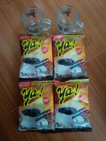 KOPI YA SP 120 GRAM KOPI BUBUK SIAP SAJI BONUS GELAS KACA