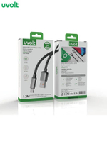 สาย USB WC-101C TypeC 3.0A สายชาร์จคุณภาพสูงที่ออกแบบมาให้มีความแข็งแรงทนทานผลิตจาก Aluminum Alloy