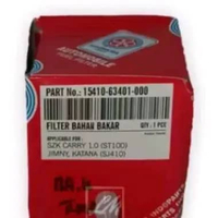 Filter bensin Saringan bensin Fuel filter ASLI ORIGINAL Indoparts untuk katana jimny,carry 1000,carr