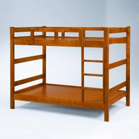 【AS】萊特3.5尺單人加大雙層床-112x202x160cm(兩色可選)