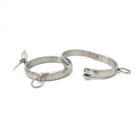Stainless Steel Metal Collar Slave Bdsm Collar Bondage Restraints Neck Collars Adult Games Bdsm Toys Blindfold Bdsm