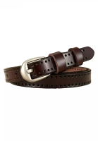 Twenty Eight Shoes Hollow Out Metal Buckle Leather Belt JW CY-050