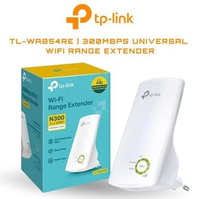 TPLINK Wireless WiFi Router Extender TP-LINK TL-WA854RE 300Mbps Garansi TP-Link