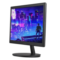 Ultra Thin 20 In LED Monitor Eye Care Desktop Monitor w/ 1440x900 Resolution 1ms Response Time Compatible w/ VGA HDMI Interface