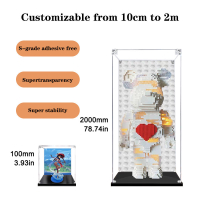 Acrylic Display Case for 60368 Polar Explorer Ship Dustproof Transparent Collectible