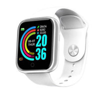 Skrin sentuh penuh jam tangan pintar wanita kadar jantung memantau tekanan darah Smartwatch sukan ke