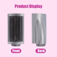 Smoothing Brush for Dyson Airwrap Hair Dryer, Hair Styling Comb Attachment Gray