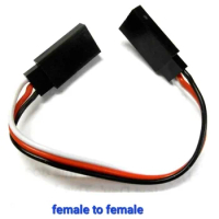 300pcs Female to Female 26AWG Servo Extension 100MM/150MM/200MM/300MM/500MM For Futaba JR Wire Cable