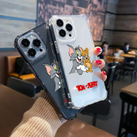 Sarung Telefon Comel, Tom Dan Jerry, Untuk Huawei Nova 12, 12i, 11 Ultra, 11i, Y72, Y91, Y71, Y61, Y
