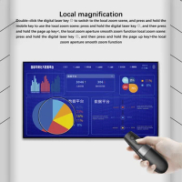 Presentation Digital Pen-shaped Pointer Multifunctional Clickers Convenient Remote Control PPT Spotlight Adjusting
