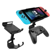 For Nintendo Switch Pro Controller Holder Adjustable Clip Gamepad Mount Bracket For NS PRO Handle Console Game Accessories