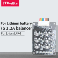 7s balanced module 24v li-ion lifepo4 1.2a PCB board with LED light equalizer Wii Balance