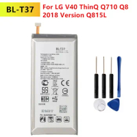 BL-T37 Battery For LG V40 ThinQ Q710 Q8 2018 Version Q815L Bateria BL T37 3300mAh + Free tool