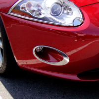 【IDFR】Jaguar 積架 捷豹 XK X150 2007~2011 鍍鉻銀 霧燈框 飾貼(車燈框 霧燈框 保險桿飾框)