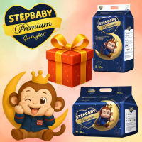 [ Siêu sale ] + [ Tặng quà ]  -  2  BỊCH STEPBABY PREMIUM  - Tã/ bỉm Step baby Quần/ Dán siêu thấm h