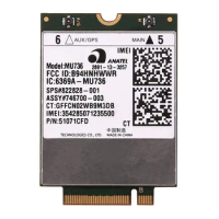MU736 WiFi Card WWAN Card 3G Module for HP ProBook 430 440 640 645