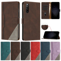 Luxury Protect Case Cover For Sony Xperia 1 V 5 IV Sony Xperia 10 V 2023 Wallet Card Slots Coque