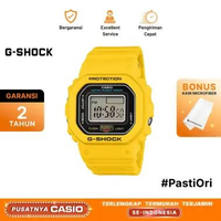 Jam Tangan Pria Casio G-Shock Nano DWN-5600-9JR Digital Dial Yellow Resin Band (JDM)