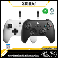 8BitDo - Ultimate Wired Controller Hall Joystick Support For Microsoft Xbox Series, Series S, X, Xbox One, Windows 10,11 Gamepad