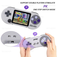 Pemain Pegang Tangan Video Mudah Alih, SF2000, Konsol Retro, dengan 8,000 Klasik, Skrin IPS 3 Inc