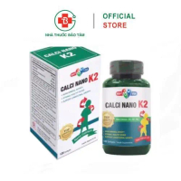 Viên uống Calci Nano K2 MDP Bổ Sung D3 K2 hỗ trợ tăng cường chiều cao - Hộp 120 viên